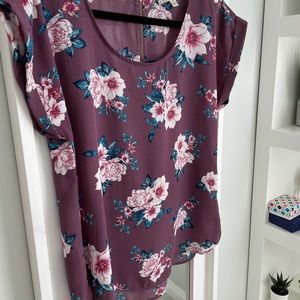 Floral loose top